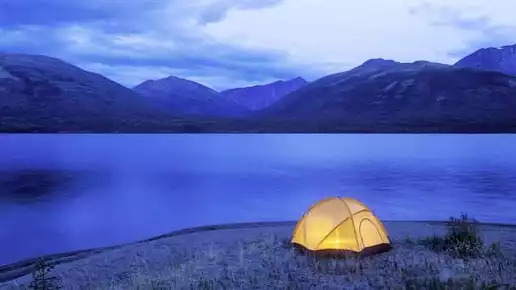 Camping tại hồ Xạ Hương